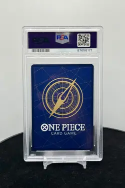 One Piece TCG Monkey D Luffy #P-033 Promo Card Japanese Shonen Jump PSA 10 GM - Image 2