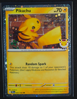 Pikachu Pokemon Day Holo Common #051/162 Miscellaneous Cards & Products 2026 NM - Image 1