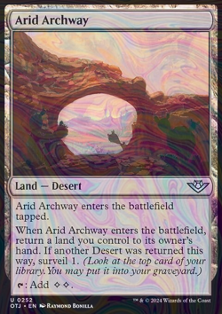Foil Arid Archway - otj - 252 | MTG Card - Image 3