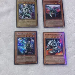 Konami Yu-Gi-Oh! 10 Card Lot Blue-Eyes Shining Dragon Exodia 1st Ed English 1996 - Image 2