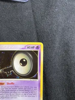 Pokemon Unown Q/28 Unseen Forces Holo Rare Basic 2005 Card - Image 2