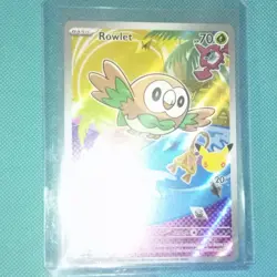 Pokemon TCG MEP Holo Lot Rowlet Litten Popplio 3 Card Set English 2026 - Image 3