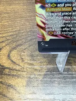 Bandai Dragon Ball Super Card Game Gogeta GT FB09-123 SCR Secret Rare Foil - Image 5