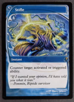 MTG Stifle (Future Sight) | Mystery Booster 2 | NM | Rare Blue Instant - Image 1