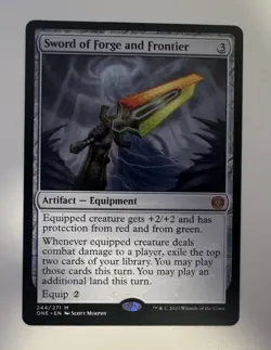 MtG: Sword of Forge and Frontier Phyrexia: All Will Be One Regular, NM - Image 1