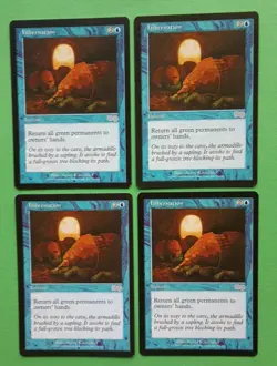 Magic the Gathering MTG Urza's Saga HIBERNATION X 4 VLP/EX U 1998 Nice! - Image 1