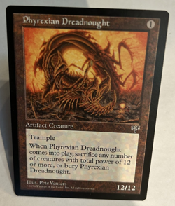 Phyrexian Dreadnought - Mirage - Magic the Gathering MtG - EX/NM - Image 3