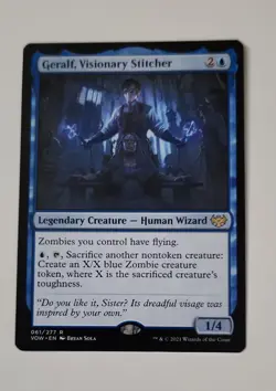 Geralf, Visionary Stitcher Innistrad: Crimson Vow Regular - Image 1