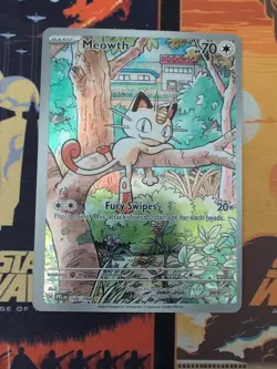 Meowth - 106/094 - Illustration Rare - Phantasmal Flames - NM/M - Pokemon Card - Image 2