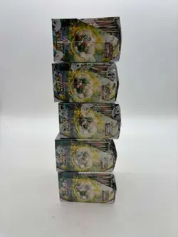 Lot of (5) Pokemon TCG Sword & Shield Brilliant Stars Booster Boxes w/Acrylic - Image 5