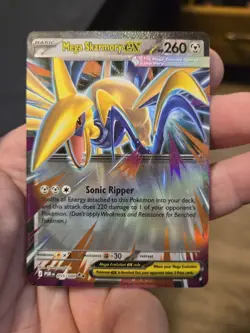 Mega Skarmory ex POR 055/088 Pokemon Perfect Order NM/M - Image 1
