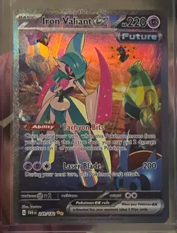 Iron Valiant ex 249/182 SIR Pokemon – Paradox Rift – Near Mint - Image 1