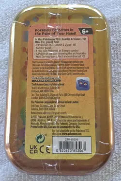 Pokemon TCG - Scarlet & Violet 151 Mini Tin (Electabuzz & Magnemite) Sealed New - Image 2