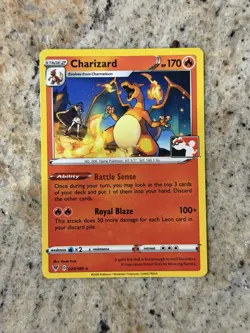 Pokemon Prize Pack Series Charizard 025/185 - Image 1