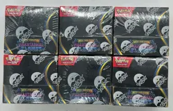 Lot of (6) Pokemon TCG Mega Evolution Phantasmal Flames Booster Boxes SEALED - Image 1