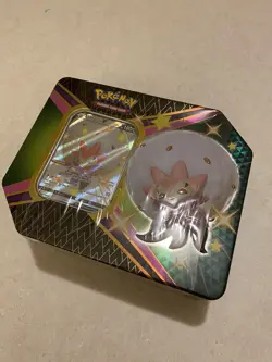 Pokemon Shining Fates Eldegoss Tin New Sealed Unopened - Image 1