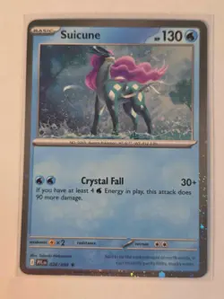 Pokemon Suicune (Cosmos Holo) 026/094 Knockout Collection Promo Quick Shipping - Image 1