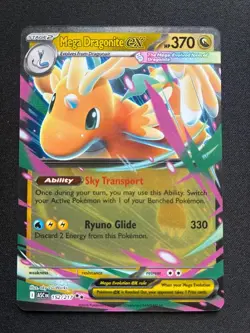 Mega Dragonite ex 152/217 Double Rare ME: Ascended Heroes Pokemon - Image 1
