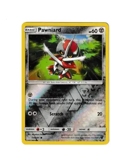 Pawniard 104/181 Reverse Holo C Team Up NM Pokemon - Image 1