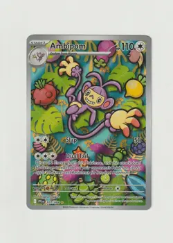 Ambipom 107/094 Illustration Rare Phantasmal Flames NM Pokemon - Image 1