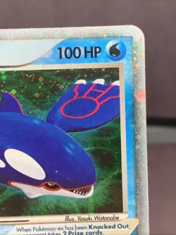 Pokemon TCG Kyogre EX 95/100 Crystal Guardians Holo Rare 2006 VTG - Image 3