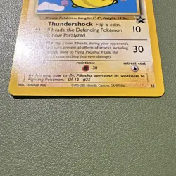 Pokemon TCG Pokemon Flying Pikachu Wotc Promo 25/53 40 HP Regular Promo 2001 - Image 2