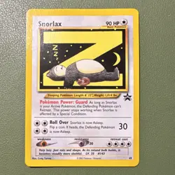 Pokemon Snorlax Wotc Promo 49/53 90 HP Regular Promo 2002 English - Image 1