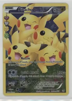 Full Art - Pikachu Pokemon XY Generations Radiant Collection #RC29 - Image 1