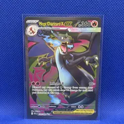 The Pokemon Company Mega Charizard X EX 109/094 Phantasmal Flames Holo 360 HP - Image 1
