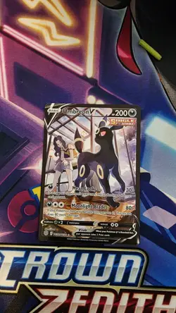 Pokemon TCG Brilliant Stars Umbreon V TG22/TG30 Trainer Gallery NM - Image 1