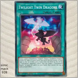 Twilight Twin Dragons - COTD-EN060 - Common 1st Edition Yugioh - Image 1