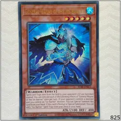General Wayne of the Ice Barrier - BLTR-EN073 - Ultra Rare 1st Edition Yugioh - Image 1