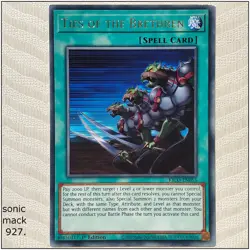 Ties of the Brethren - KICO-EN053 - Rare 1st Edition Yugioh - Image 1