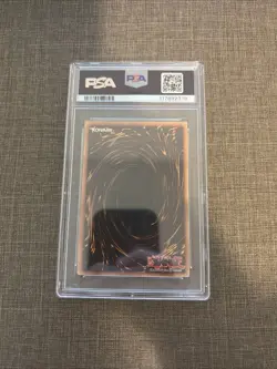 Yugioh Exodia the Forbidden One DB1-EN139 Dark Beginning 1 PSA 9 - Image 2