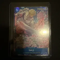 Sanji OP11-051 SR Super Rare Alternative Art Pack Fresh One Piece TCG English - Image 1