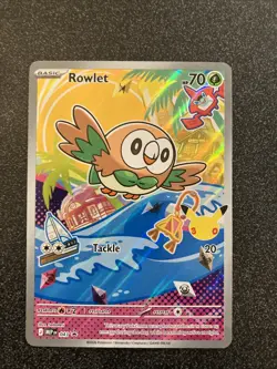Rowlet MEP043 - 2026 First Partners Illustration Promo Alola - Pokemon Card NM - Image 1
