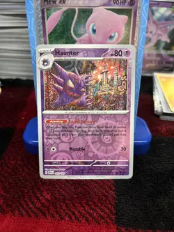 Pokemon 151 Haunter 093/165 Reverse Holo Card Mint - Image 1