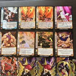 91x UFS Street Fighter Universal Fighting System CCG TCG Card Lot Foils UR P R - Image 4