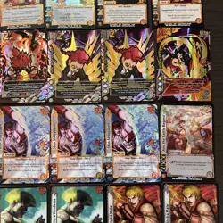 91x UFS Street Fighter Universal Fighting System CCG TCG Card Lot Foils UR P R - Image 5