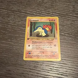 Cyndaquil 61/105 1st Edition Neo Destiny Vintage Pokemon Card WOTC TCG - Image 1