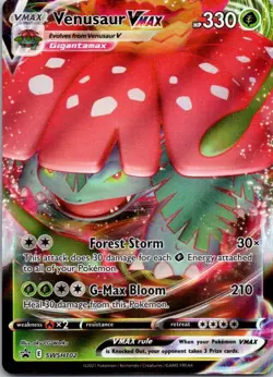 Venusaur VMAX Holo Promo SWSH: Sword & Shield Promo Cards SWSH102 NM - Image 1