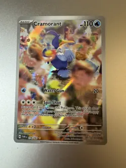 Pokemon TCG Cramorant Twilight Masquerade Card 176/167 Sir - Image 1