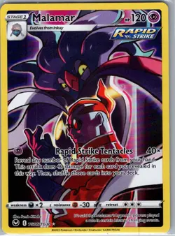 Malamar TG06/TG30 SWSH12: Silver Tempest Trainer Gallery - Pokemon Card - NM - Image 1