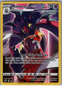 Malamar TG06/TG30 SWSH12: Silver Tempest Trainer Gallery - Pokemon Card - NM - Image 1