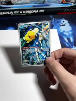 Pokemon TCG Misty's Psyduck Illustration Rare Holo Card 193/182 Destined Rivals - Image 1