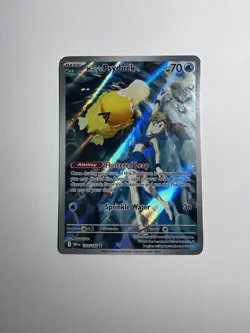 Pokemon TCG Misty's Psyduck Illustration Rare Holo Card 193/182 Destined Rivals - Image 3