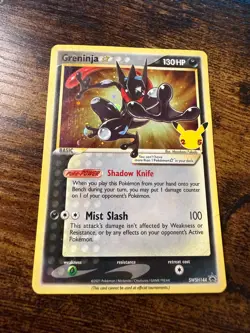 Greninja Star SWSH144 SWSH: Sword & Shield Promo Cards Holo DMG - Image 1