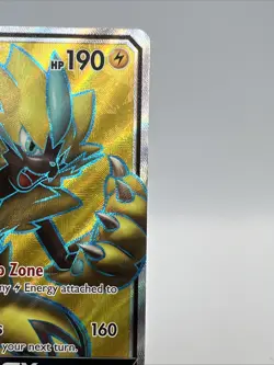 Pokemon Zeraora GX Full Art Secret Rare Holo TCG Card 201/214 SM8 Lost Thunder - Image 5