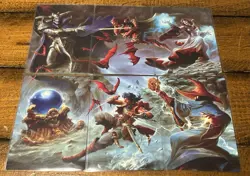 MTG Final Fantasy Scene Box Garland at the Chaos Shrine Full 6 Card Art Series - Image 1