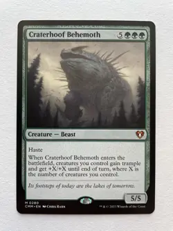 MTG Craterhoof Behemoth 0280 CMM - Image 1